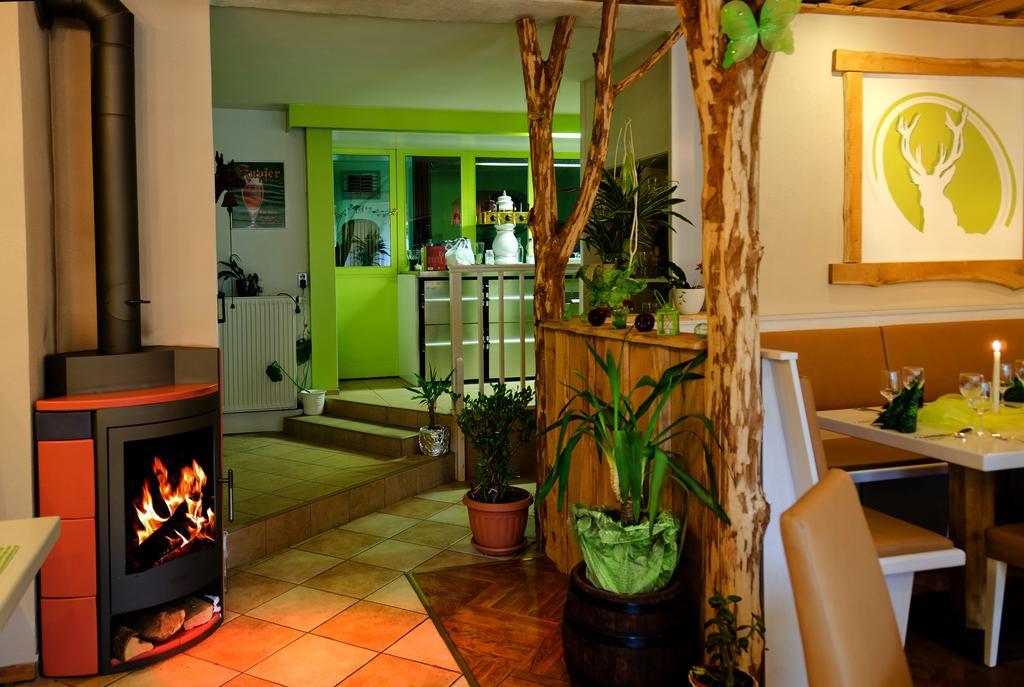 Pension Zum Hirsch Goda Luaran gambar