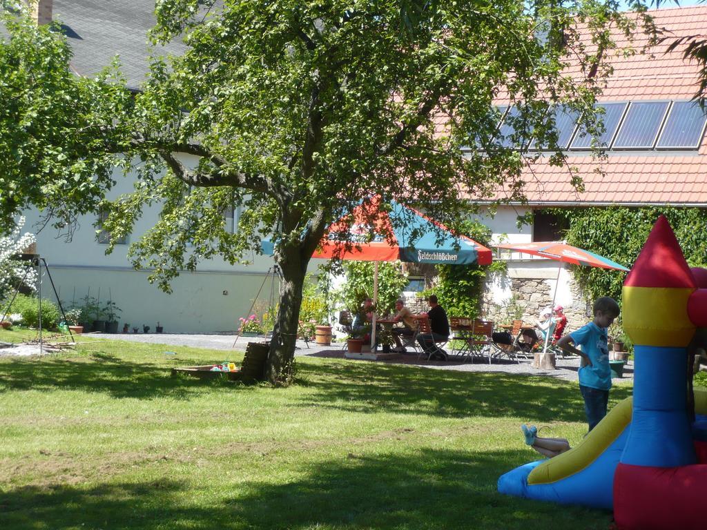 Pension Zum Hirsch Goda Luaran gambar