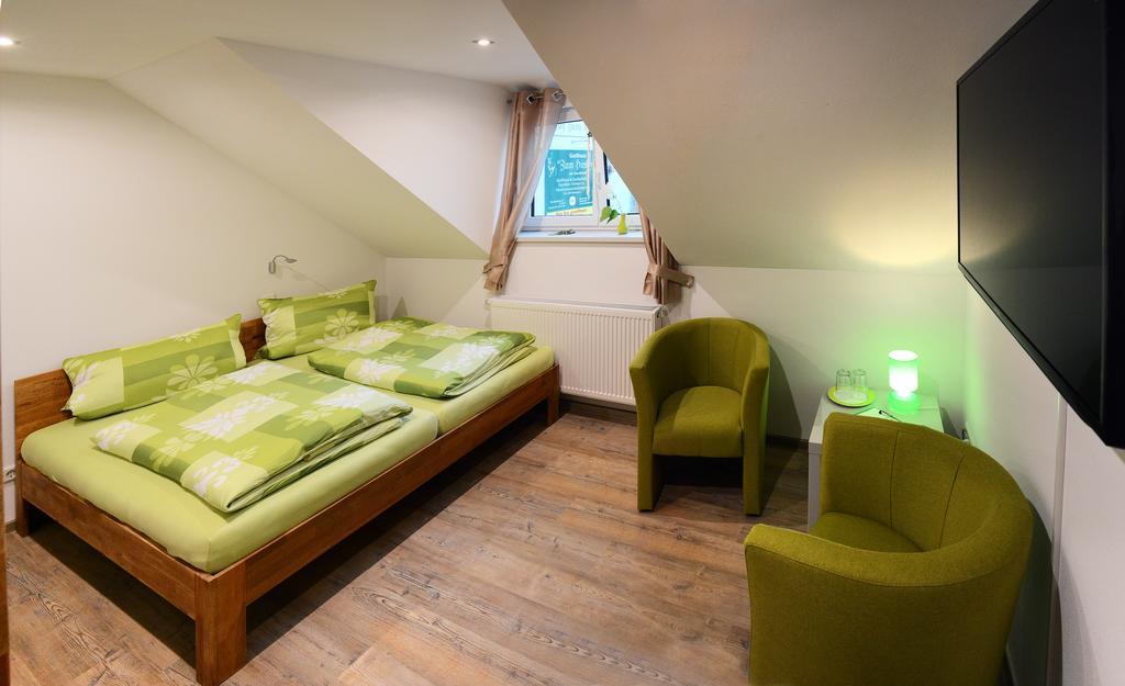 Pension Zum Hirsch Goda Luaran gambar