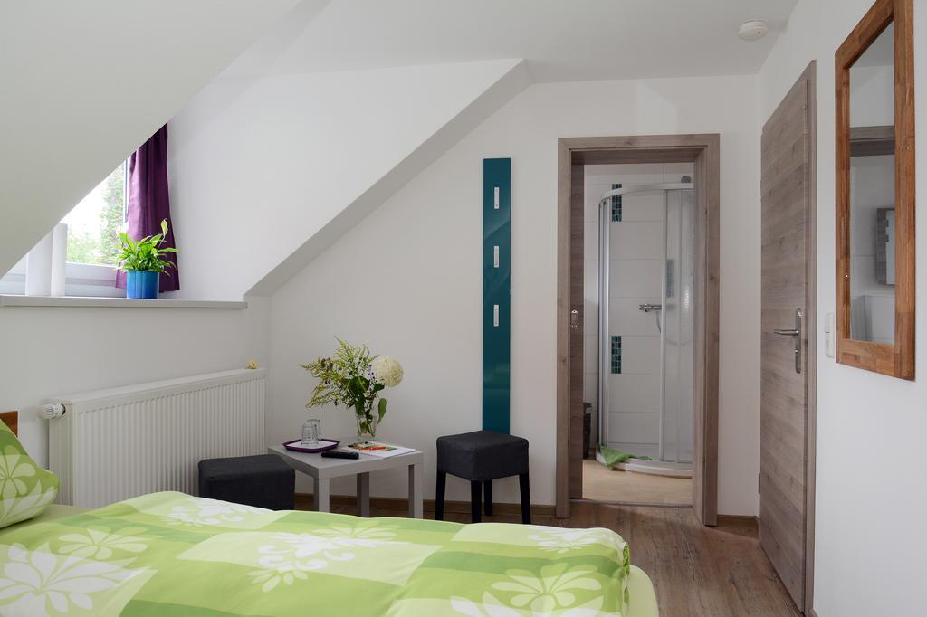 Pension Zum Hirsch Goda Luaran gambar
